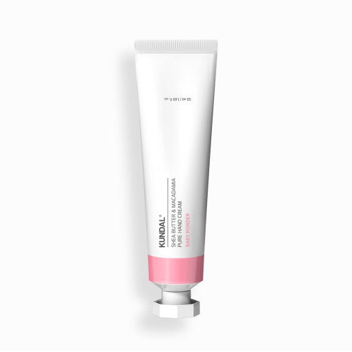 Shea Butter & Macadamia Pure Hand Cream 50ml #BABY POWDER, KUNDAL