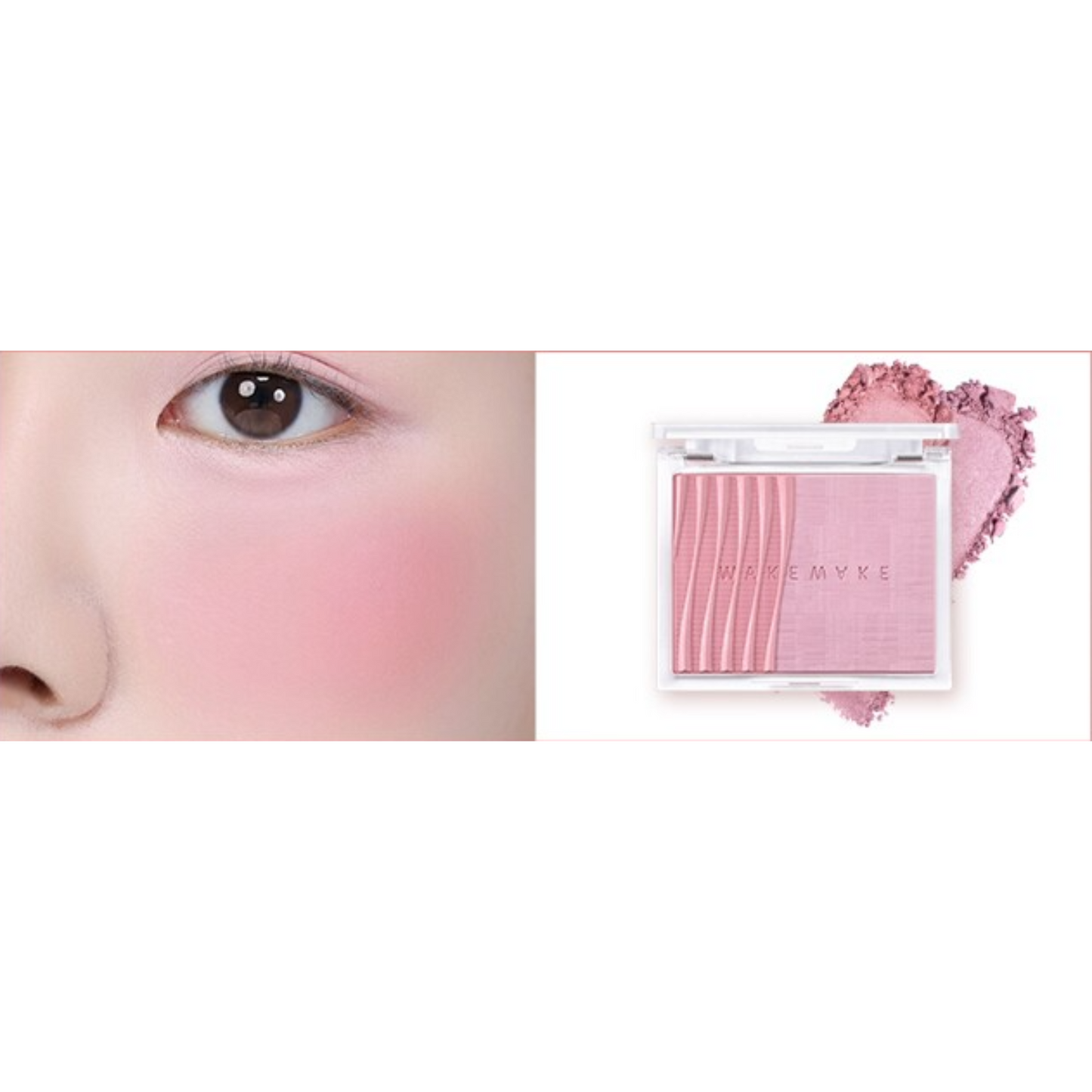 Sheer Layering Dual Blusher (5 Colours), WAKEMAKE WAKEMAKE Face Blush