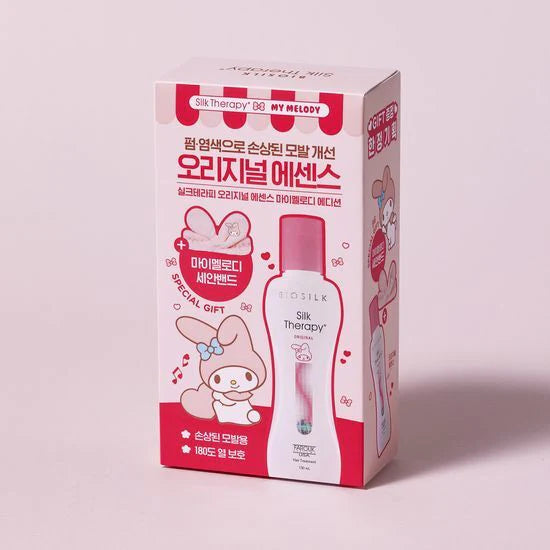 Silk Therapy Hair Treatment Essence 130ml (+My Melody Hairband) Silk Therapy Hair Treatment
