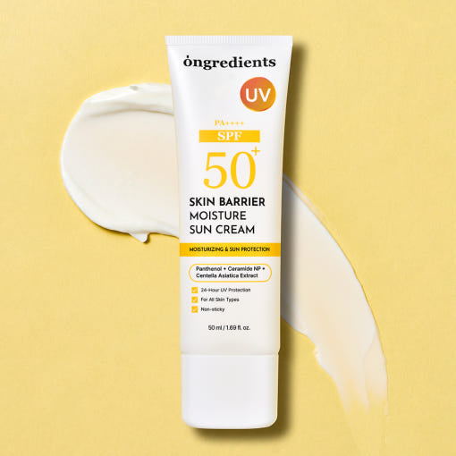 Skin Barrier Moisture Sun Cream SPF50+ PA++++ 50ml, ongredients