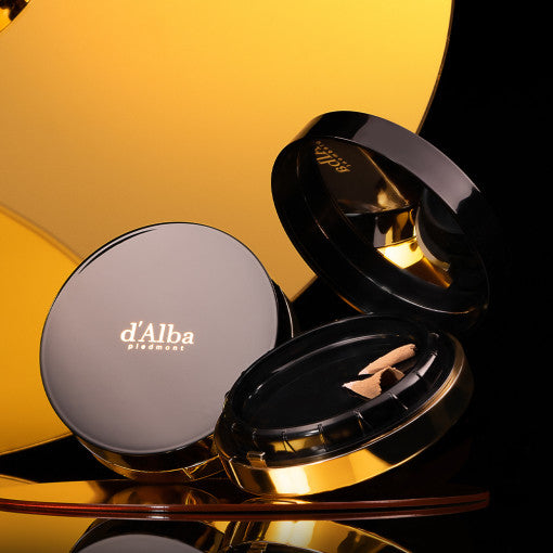Skin Fit Grinding Serum Cover Pact 20g+20g(refill) SPF50+/PA++++, d'Alba d'Alba Cushion Foundation