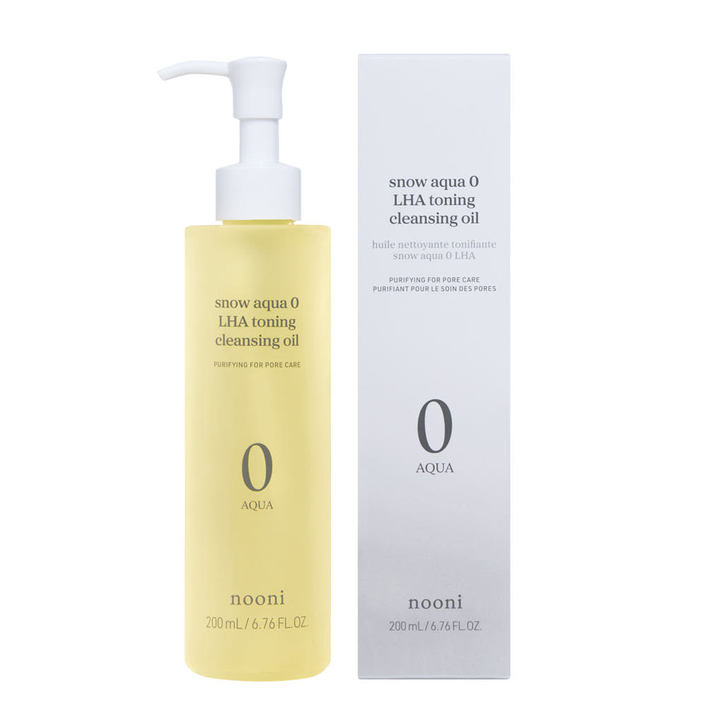 Snow Aqua 0 LHA Toning Cleansing Oil 200ml, nooni nooni Cleansing Oil