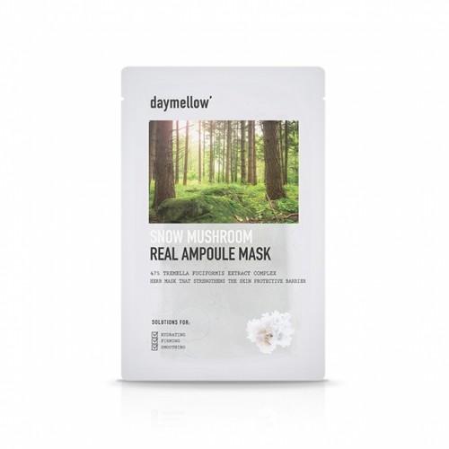 Snow Mushroom Real Ampoule Mask 27ml X 10ea, daymellow daymellow Treatment Mask