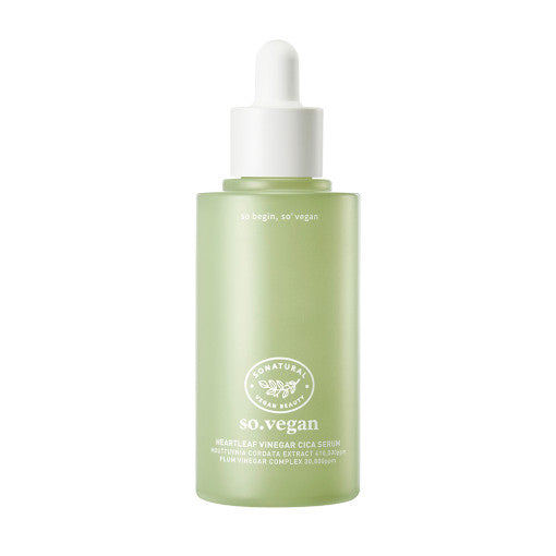 So Vegan Heartleaf Vinegar Cica Serum 85ml, so natural so natural Acne-Fighting Serum