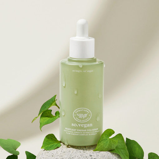 So Vegan Heartleaf Vinegar Cica Serum 85ml, so natural so natural Acne-Fighting Serum