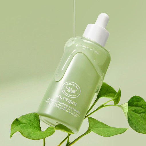 So Vegan Heartleaf Vinegar Cica Serum 85ml, so natural so natural Acne-Fighting Serum