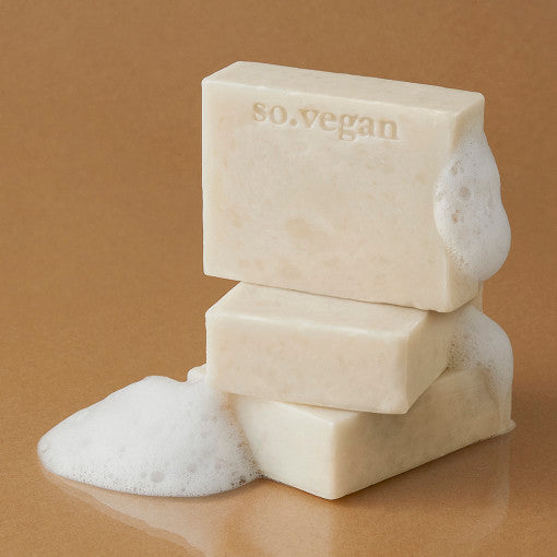 So Vegan Sal Butter Melting Soap 100g, so natural so natural Bar Soap