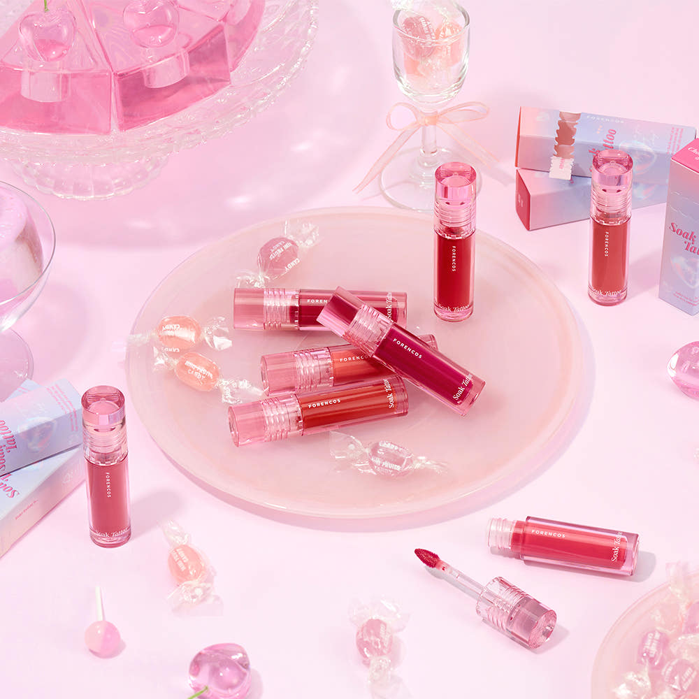 Soak Tattoo Lips Tint 3.1ml, FORENCOS FORENCOS Lip Tint
