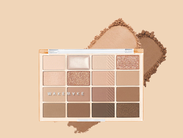 Soft Blurring Eye Palette 14g (#01~#12), WAKEMAKE-1