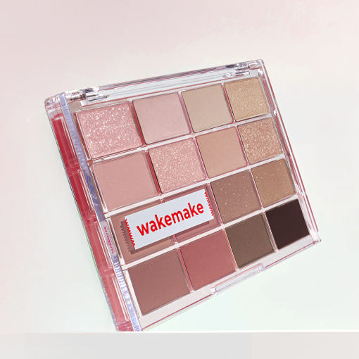 Soft Blurring Eye Palette 14g (17colors), WAKEMAKE WAKEMAKE Eye Palette