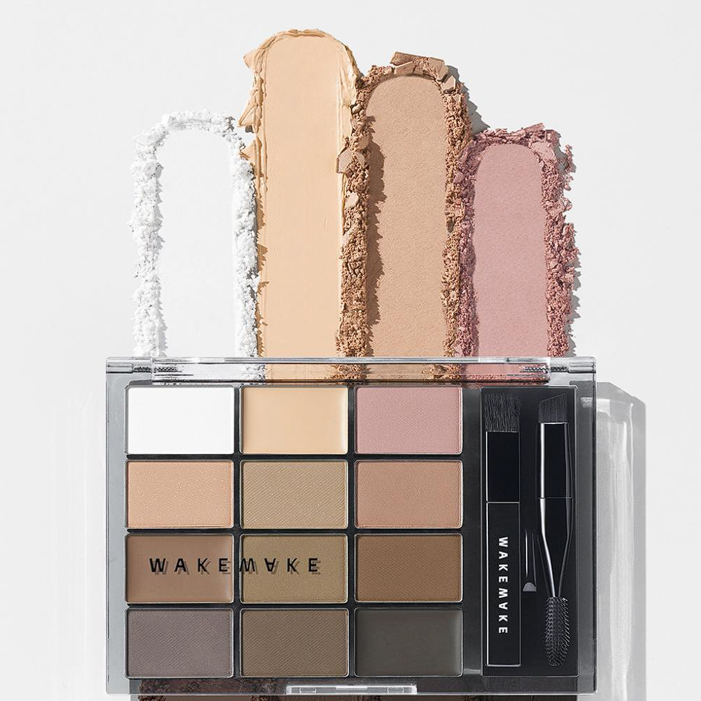 Soft Drawing Brow Palette, WAKEMAKE WAKEMAKE Eyebrow Shadow Palette