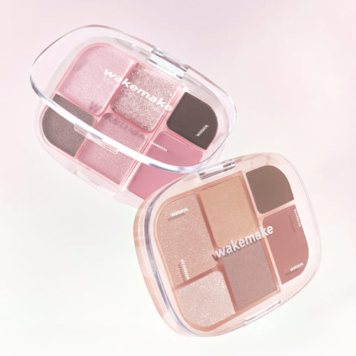Soft Sheer Multi Palette 6.4g (11 Colors), WAKEMAKE WAKEMAKE Eye Shadow