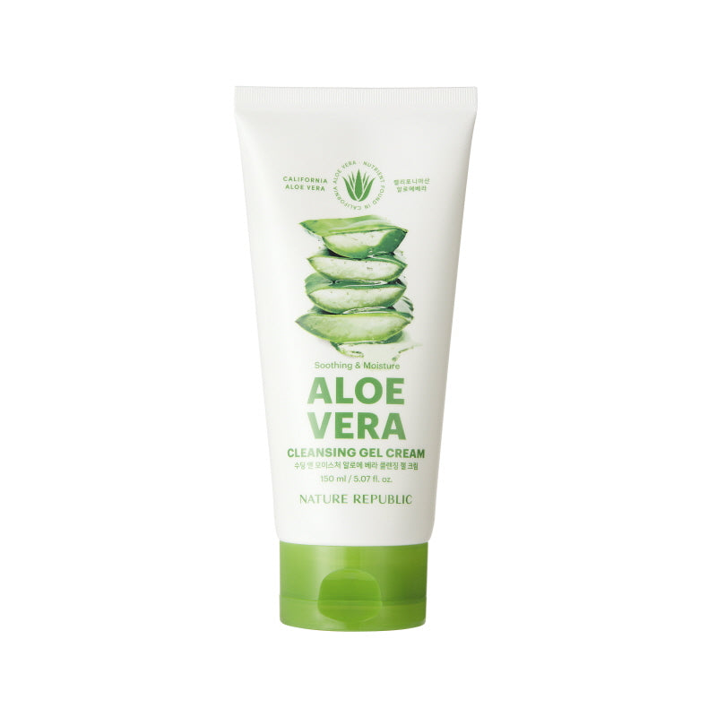 Soothing & Moisture Aloe Vera Cleansing Gel Cream 150ml, NATURE REPUBLIC NATURE REPUBLIC Cleansing Gel