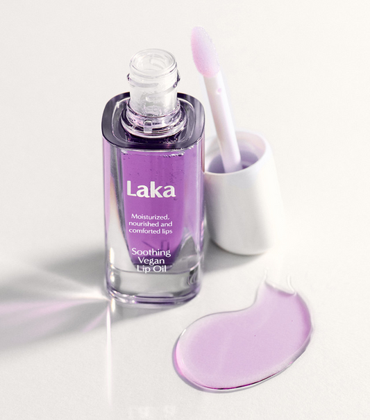 Soothing Vegan Lip Oil #Calming Purple, Laka
