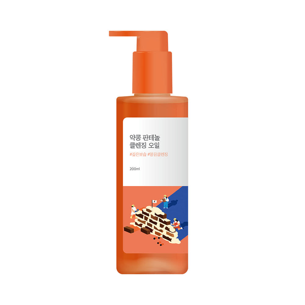 Soybean Panthenol Cleansing Oil 200ml, Round Lab Round Lab Cleansing Oil