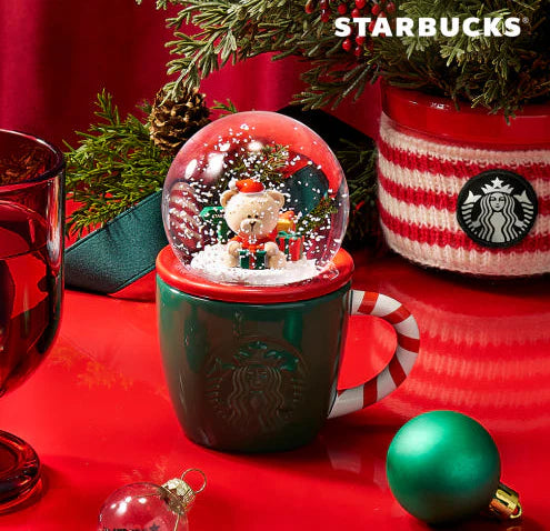 Starbucks Korea - Joyful Snow Globe Demi Mug 89ml