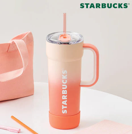 Starbucks Korea - SS Dante Tumbler Warm Peach 710ml Starbucks Korea Dante Tumbler