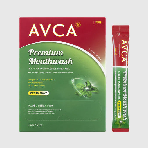 Stick-Type Oral Mouthwash Fresh Mint 10ml X 50ea, AVCA AVCA Mouthwash