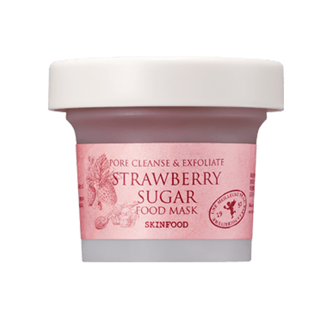Strawberry Sugar Food Mask 120g, SKINFOOD SKINFOOD Wash Off Mask