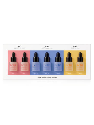 Super Drops 7 Days Trial Kit 6ml*7ea, belif