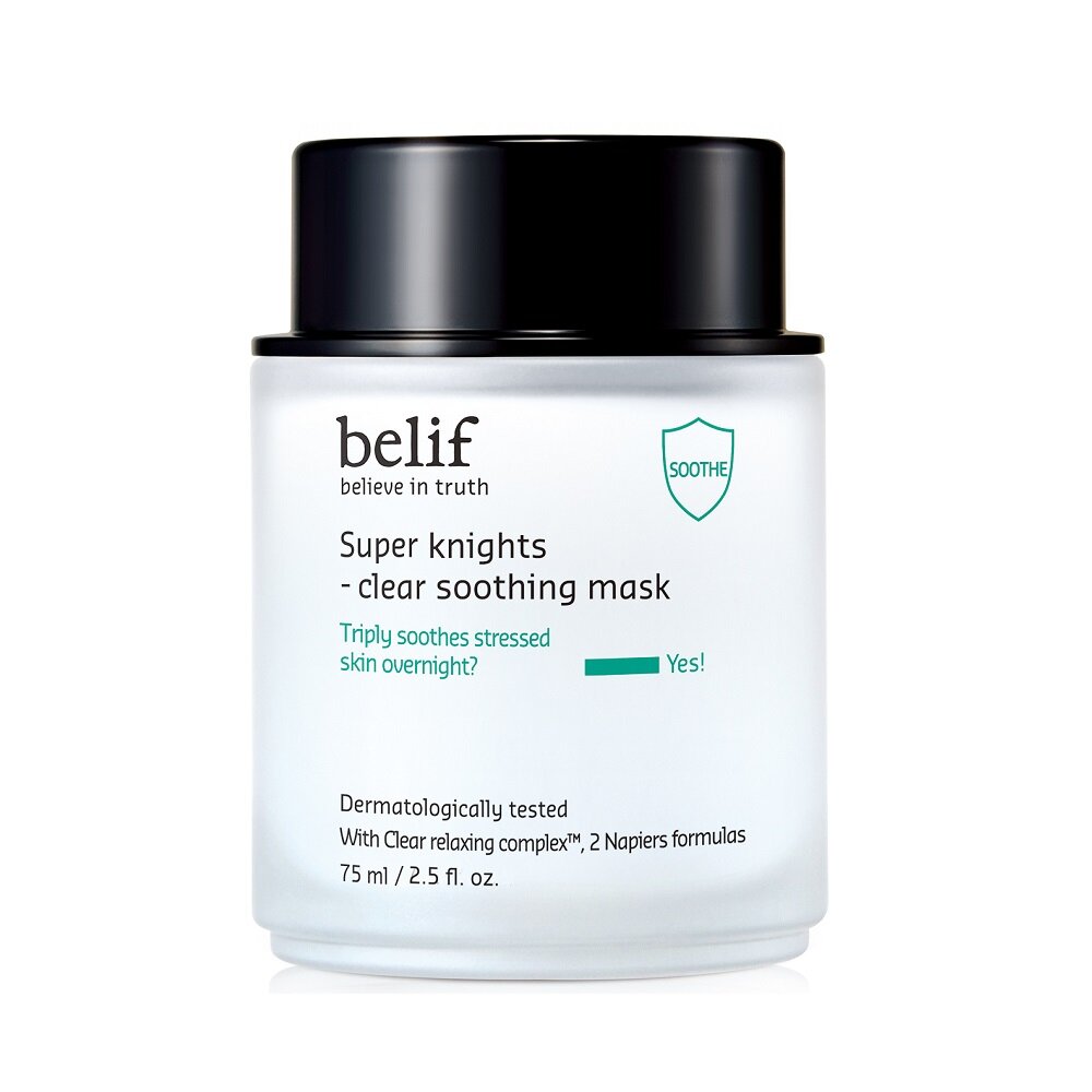 Super Knights Clear Soothing Mask 75ml, belif