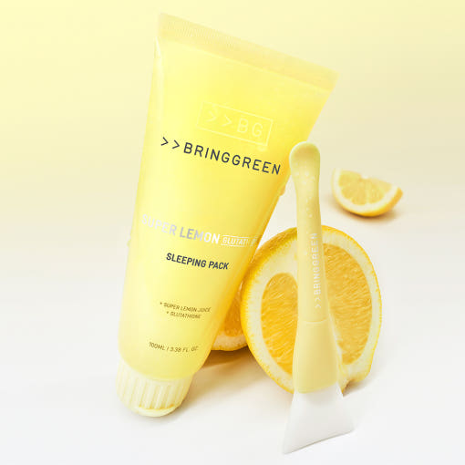 Super Lemon Glutathione Sleeping Pack 100ml, BRINGGREEN BRINGGREEN Sleeping Pack