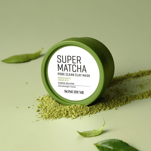 Super Matcha Pore Clean Clay Mask 100g, SOME BY MI SOME BY MI Wash Off Mask