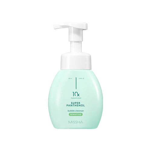Super Panthenol Bubble Cleanser (Sensitive) 200ml, MISSHA MISSHA Cleansing Milk & Gel