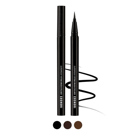 Super Proof Fitting Brush Eyeliner 0.6g (3 Colors), COSNORI COSNORI Eyeliner