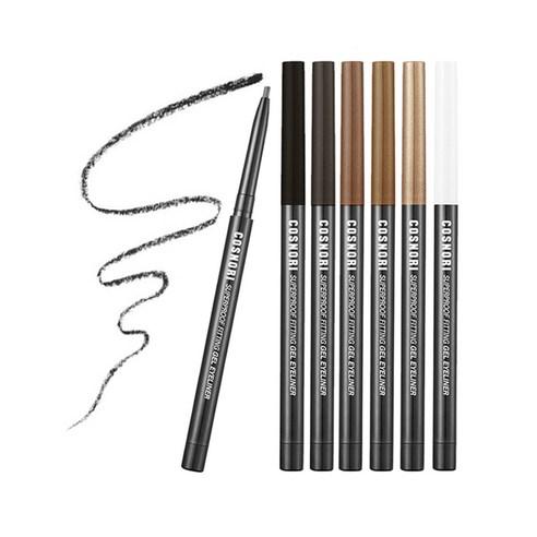 Superproof Fitting Gel Eyeliner Pencil 0.13g (6 Colors), COSNORI COSNORI Eyeliner