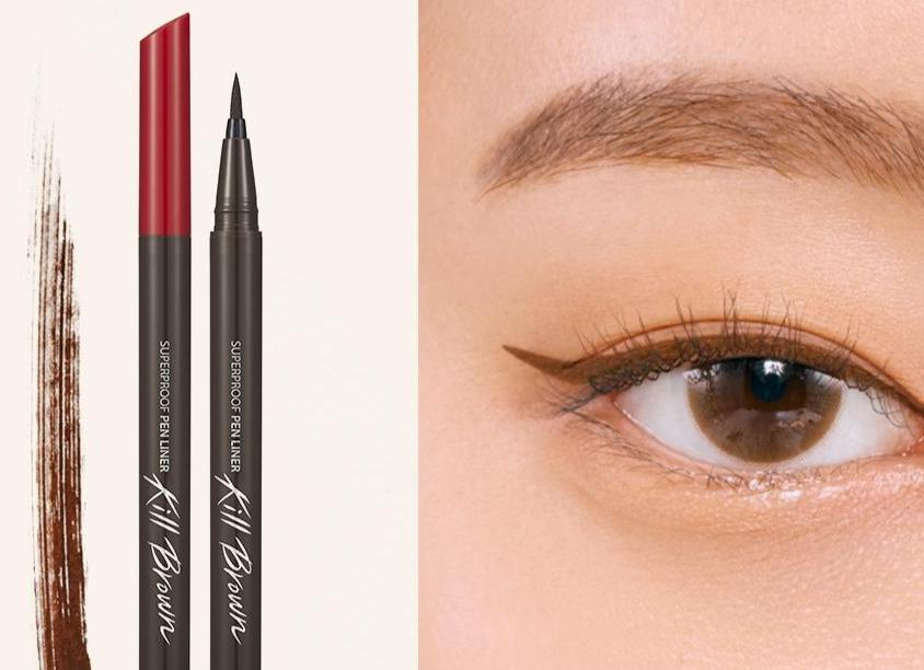 Superproof Pen Liner 0.55ml (4 Colors), CLIO CLIO Eyeliner