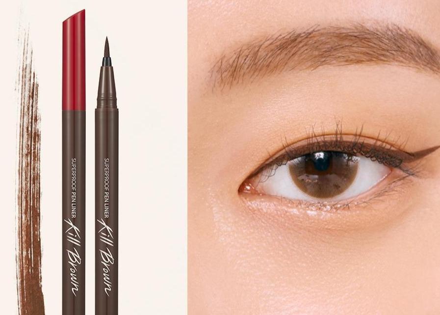 Superproof Pen Liner 0.55ml (4 Colors), CLIO CLIO Eyeliner