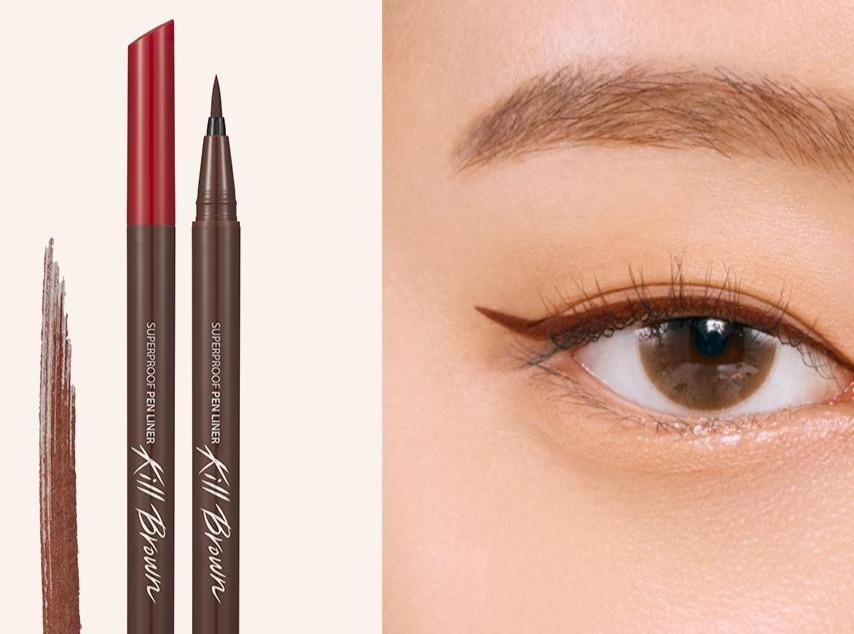 Superproof Pen Liner 0.55ml (4 Colors), CLIO CLIO Eyeliner