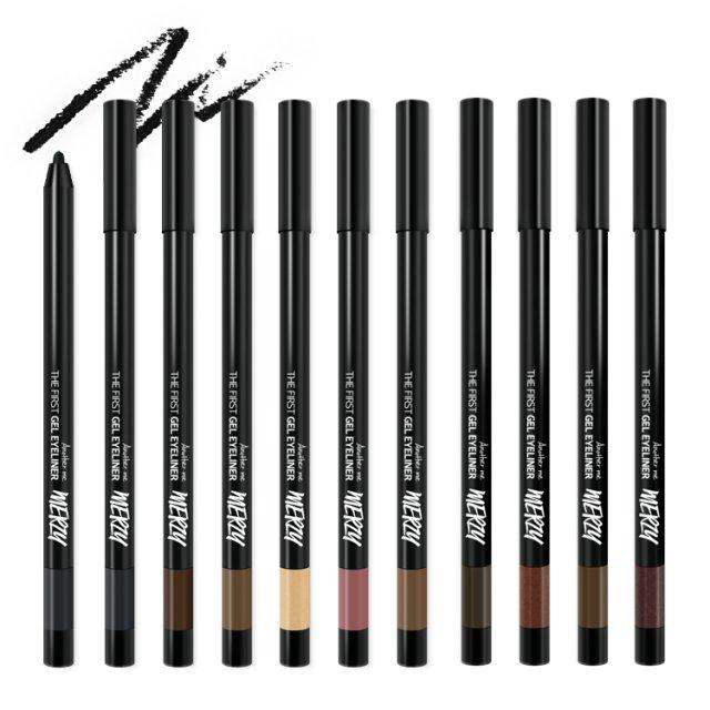 THE FIRST GEL EYELINER 0.5g (10 Colors), MERZY MERZY Eyeliner