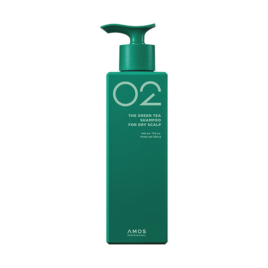 THE GREEN TEA SHAMPOO FOR DRY SCALP 500ml, amos PROFESSIONAL amos PROFESSIONAL Shampoo