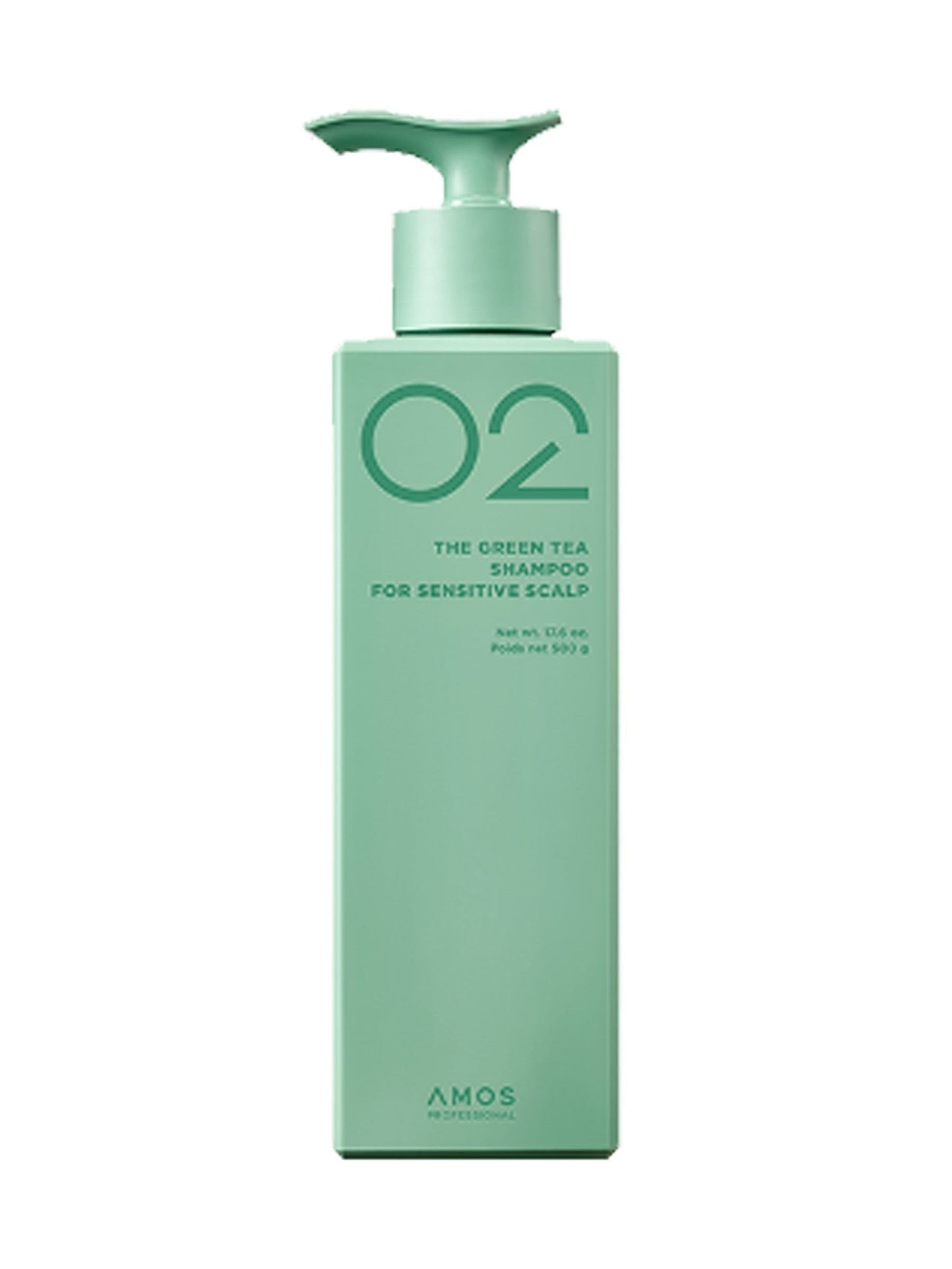 THE GREEN TEA SHAMPOO FOR SENSITIVE SCALP 500ml, amos PROFESSIONAL amos PROFESSIONAL Shampoo