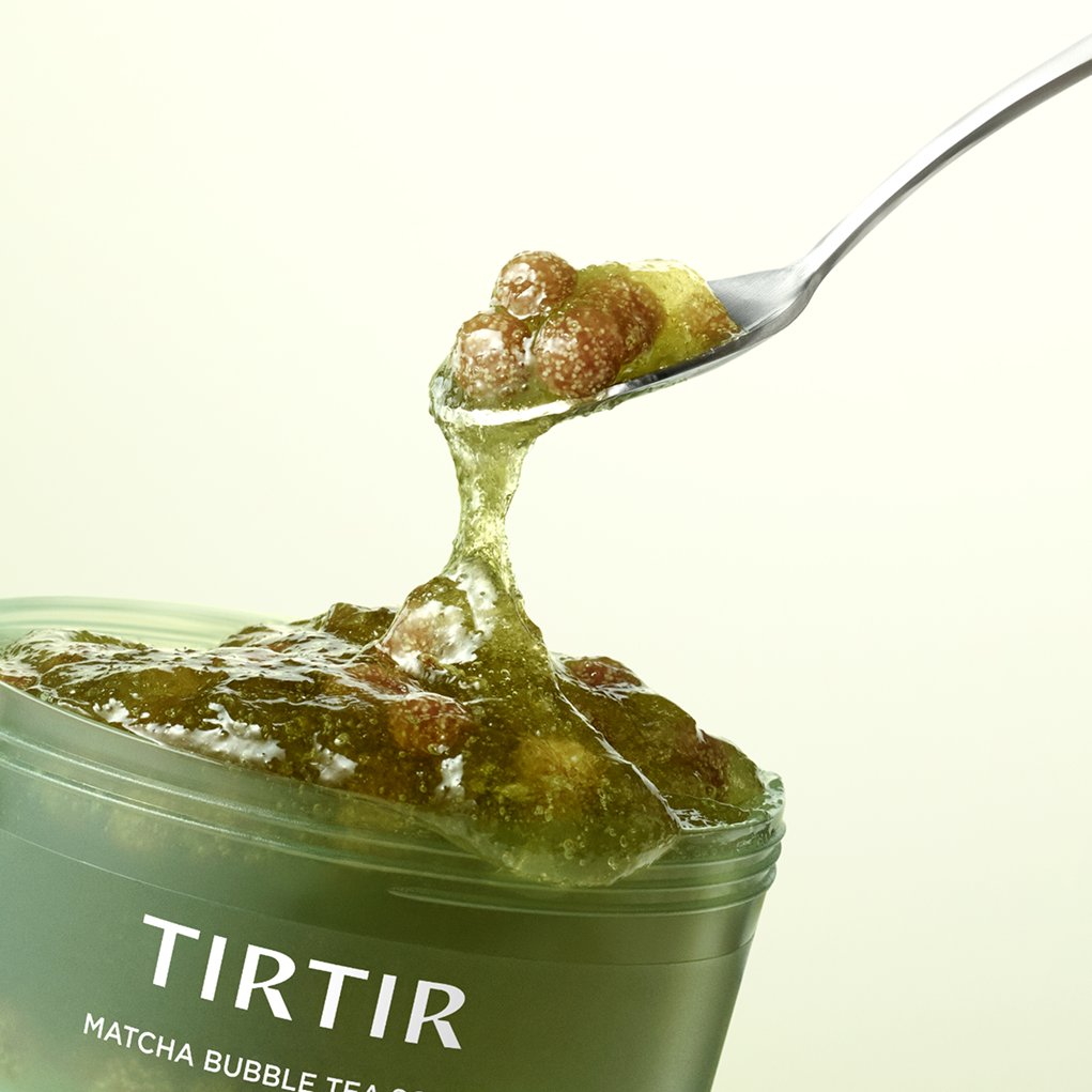 TIRTIR Matcha Bubble Tea Scrub 95g