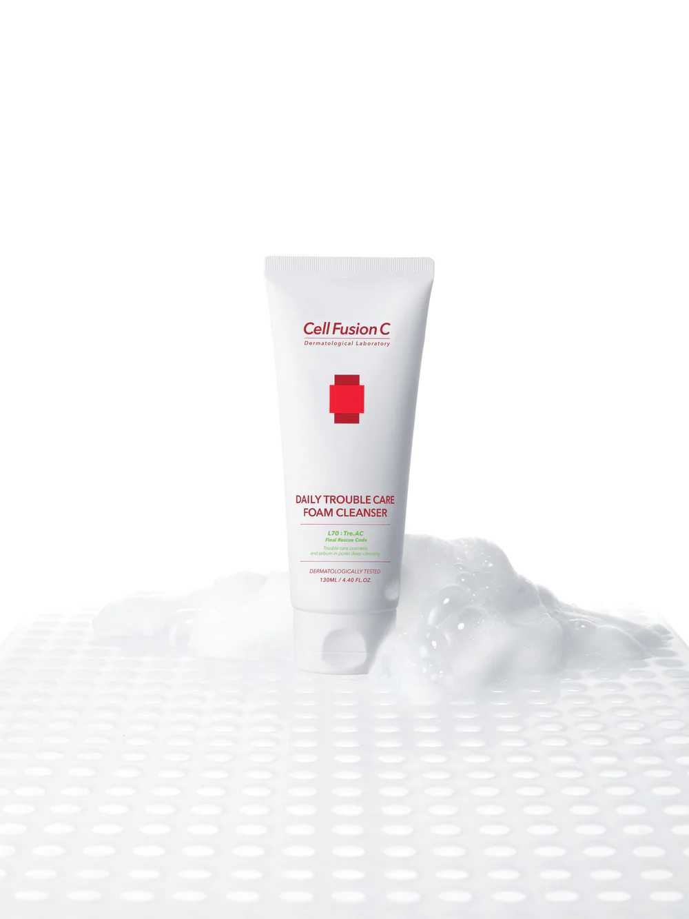 TRE.AC Daily Trouble Care Foam Cleanser 130ml, Cell Fusion C Cell Fusion C Cleansing Foam