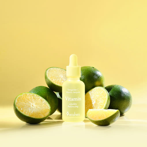 Tangerine C Vitamin Ampoule 30ml, 9wishes 9wishes Ampoule