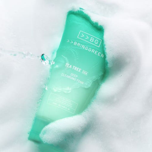Tea Tree Cica Deep Cleansing Foam 120ml, BRINGGREEN BRINGGREEN Cleansing Foam