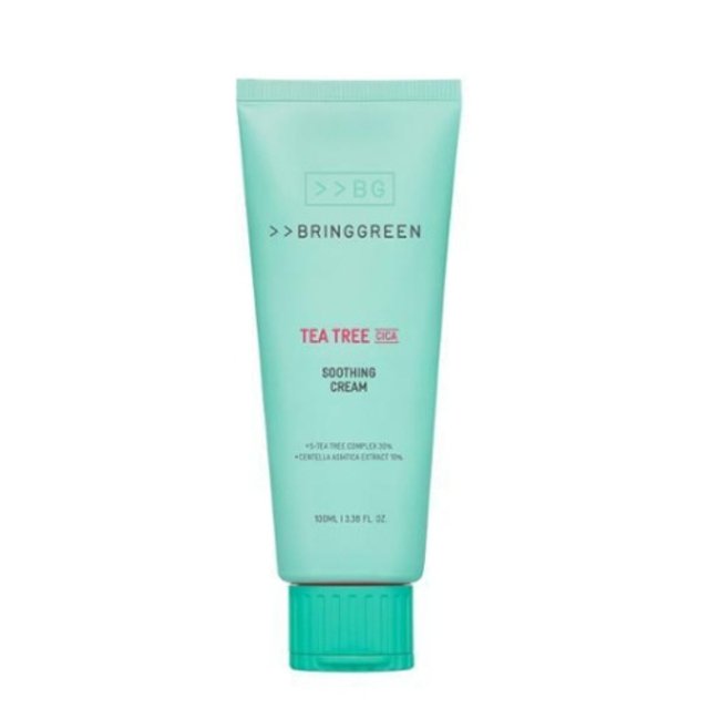 Tea Tree Cica Soothing Cream Plus 100ml, BRINGGREEN