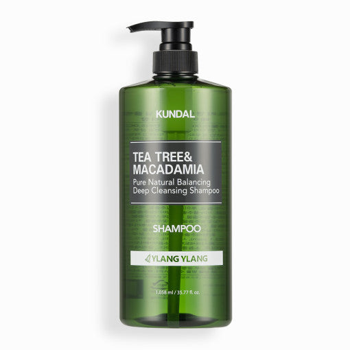 Tea Tree & Macadamia Deep Cleansing Shampoo 1058ml #YLANG YLANG, KUNDAL