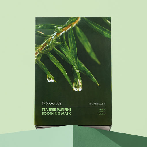 Tea Tree Purifine Soothing Mask 23ml*10ea, Dr.Ceuracle Dr.Ceuracle Sheet Mask
