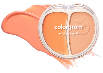 Tintin Dory Duo Blusher 5g, colorgram colorgram Face Blush