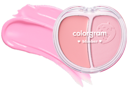 Tintin Dory Duo Blusher 5g, colorgram colorgram Face Blush