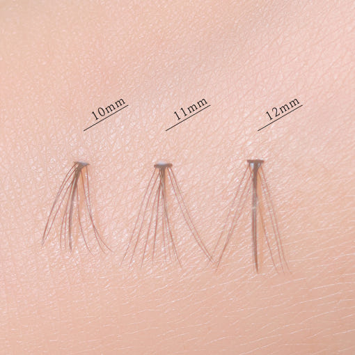Toktok-Hara W Eyelash 100pcs (4 Types), CORINGCO CORINGCO False Eyelashes