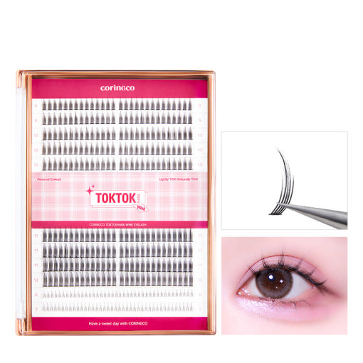 Toktok-Hara Wink Fake Eyelashes 292pcs (Mix Set), CORINGCO CORINGCO False Eyelashes