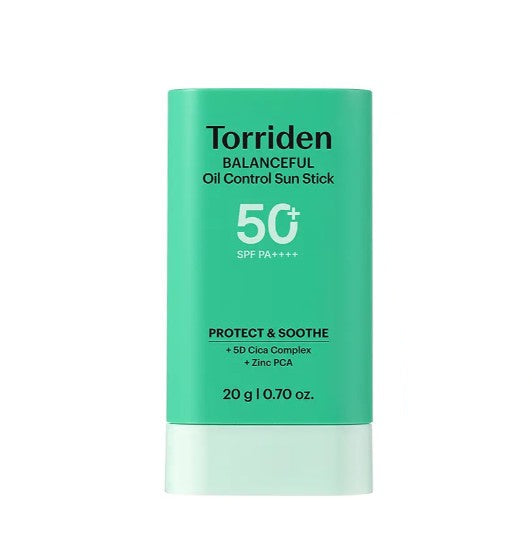 Torriden Balanceful For Men Cica Oil Control Sun Stick SPF50+ PA++++ 20g Torriden Sunscreen for Men
