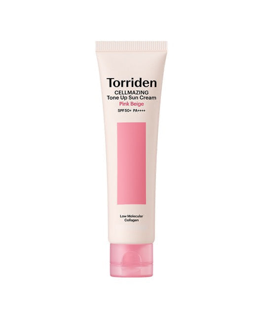 Torriden Cellmazing Pink Beige Tone Up Sun Cream SPF50+ PA++++ 60ml Torriden Sunscreen
