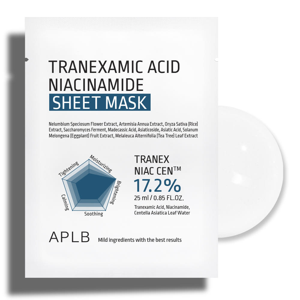 Tranexamic Acid Niacinamide Sheet Mask 25ml X 10ea, APLB APLB Sheet Mask